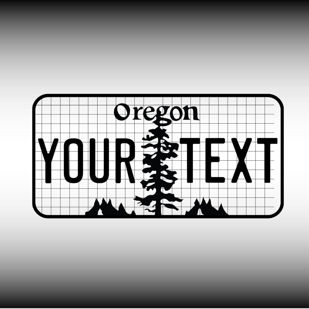 Oregon License Plate File - Harkak Creative