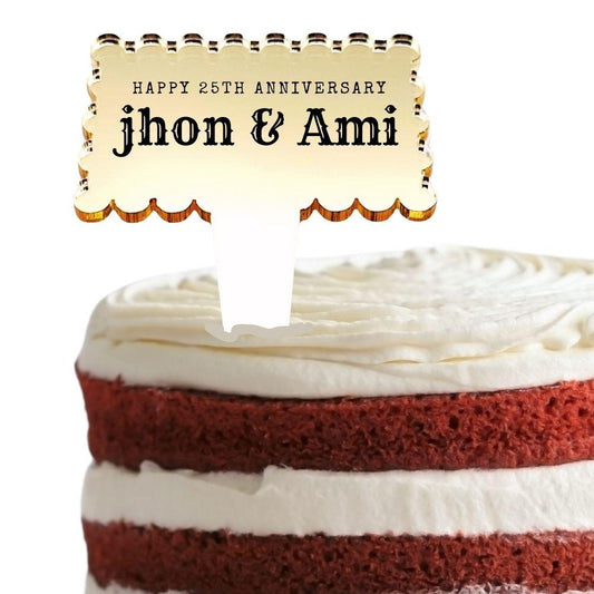 Personalized Anniversary Decor - Harkak Creative