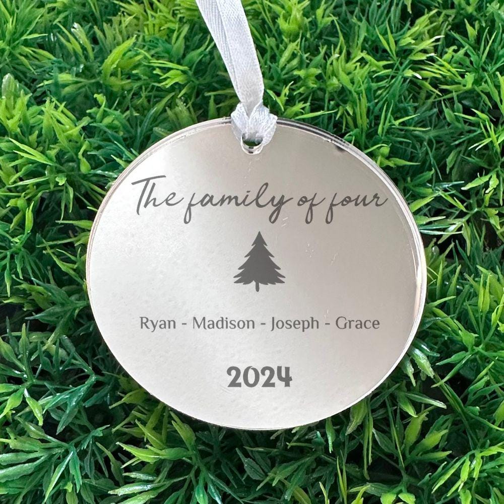 Personalized Christmas Ornaments - Harkak Creative