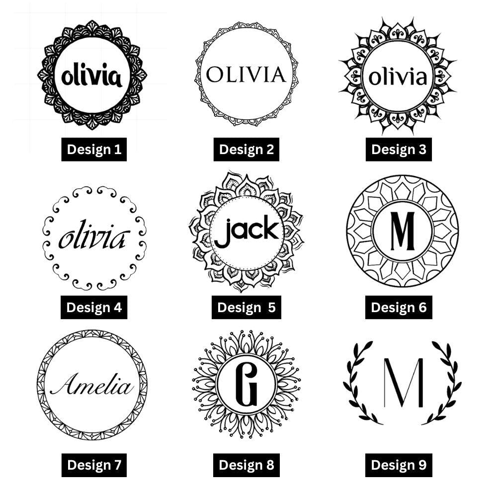 Personalized Initial Keychains: Custom Letter Charms - Harkak Creative