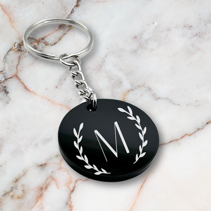 Personalized Initial Keychains: Custom Letter Charms - Harkak Creative