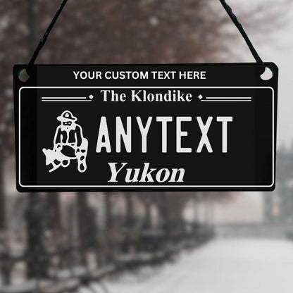 Prince Edward Island Canada License Plate Car Hanger - Harkak Creative