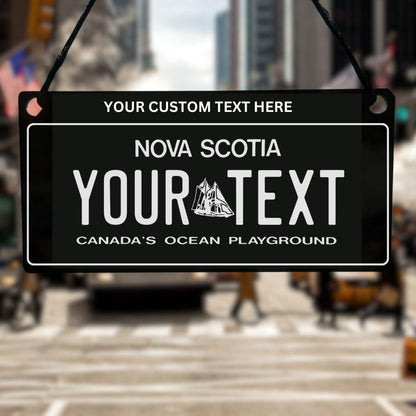 Prince Edward Island Canada License Plate Car Hanger - Harkak Creative
