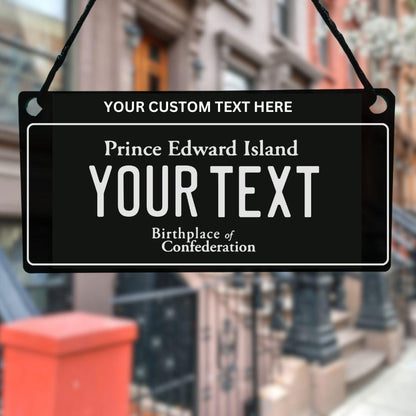 Prince Edward Island Canada License Plate Car Hanger Car Accessory - Harkak Creative