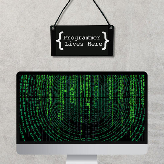 Programmers and Coders Room Sign - Harkak Creative