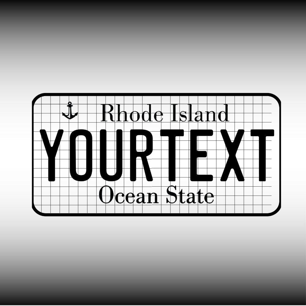 Rhode Island License Plate File - Harkak Creative