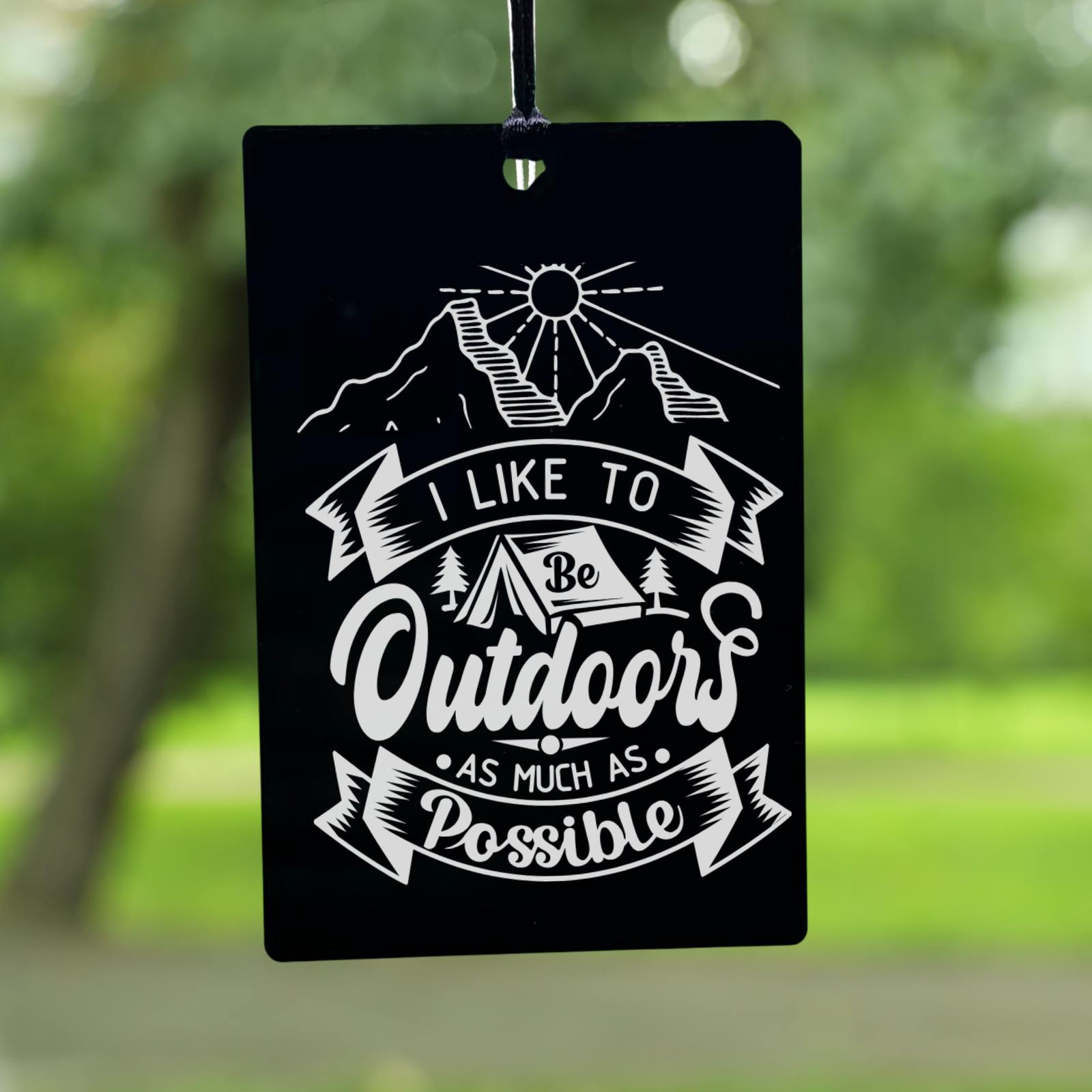 Stay Wild and Free Car Hangings - Harkak Creative