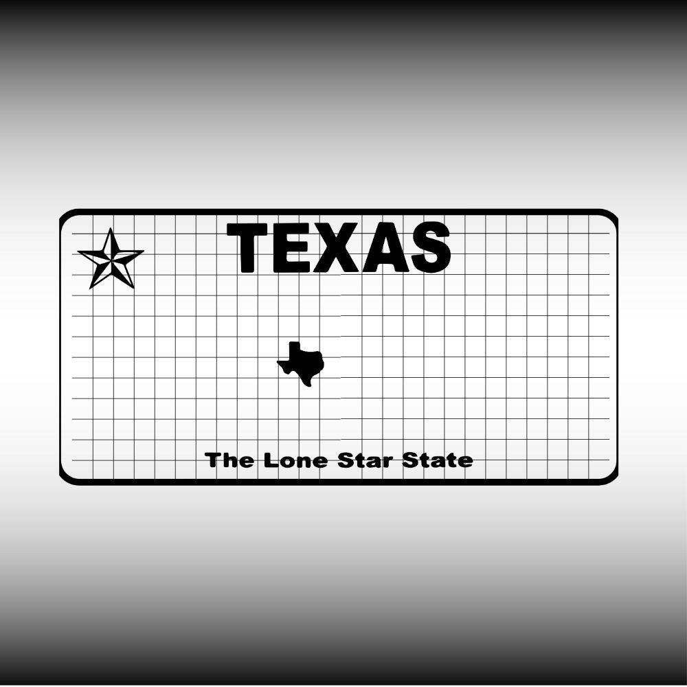 Texas License Plate File - Harkak Creative