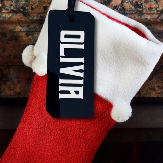Unique Holiday Decor Ideas Gift name tags - Harkak Creative