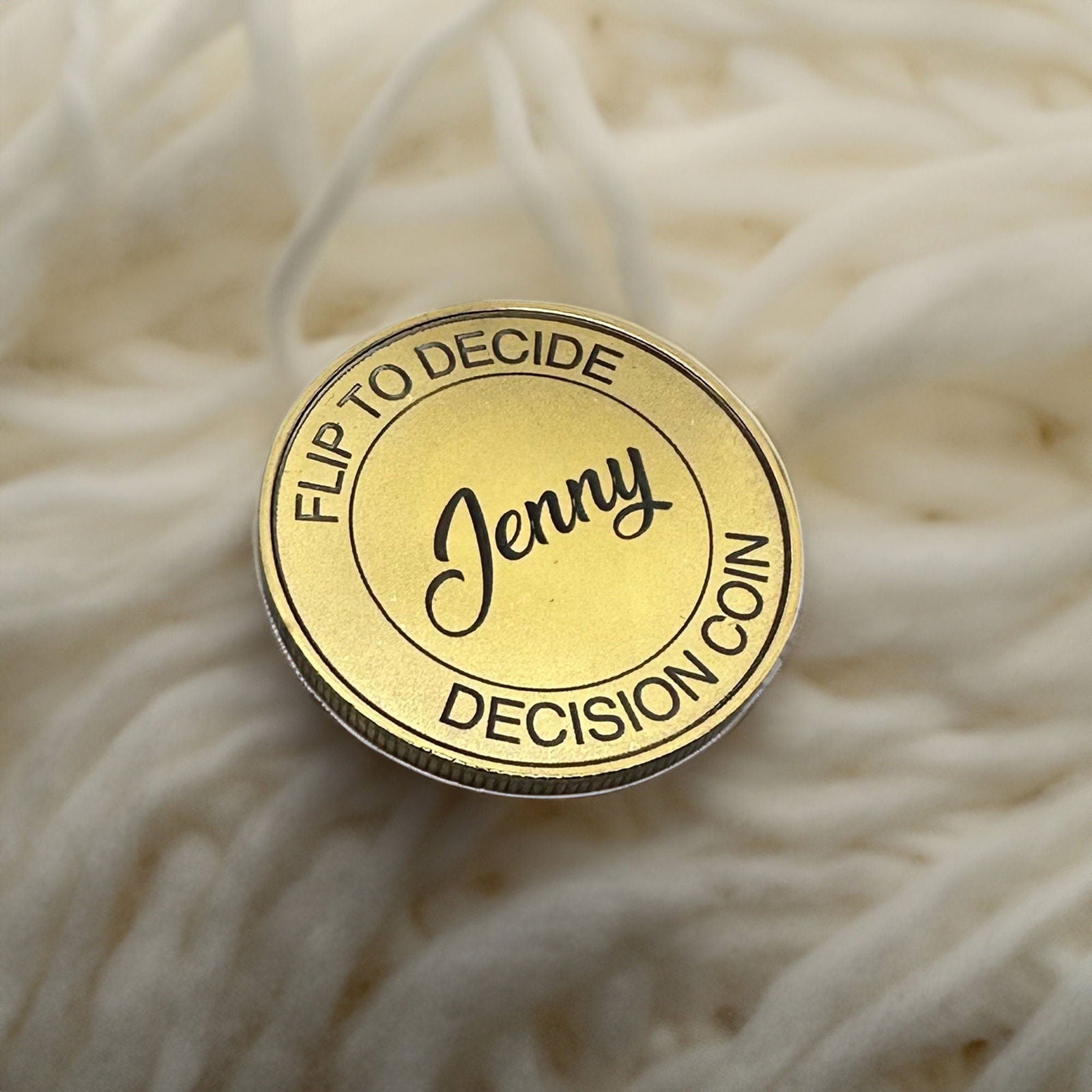 Unique couple gift - Decision Coin - Harkak Creative