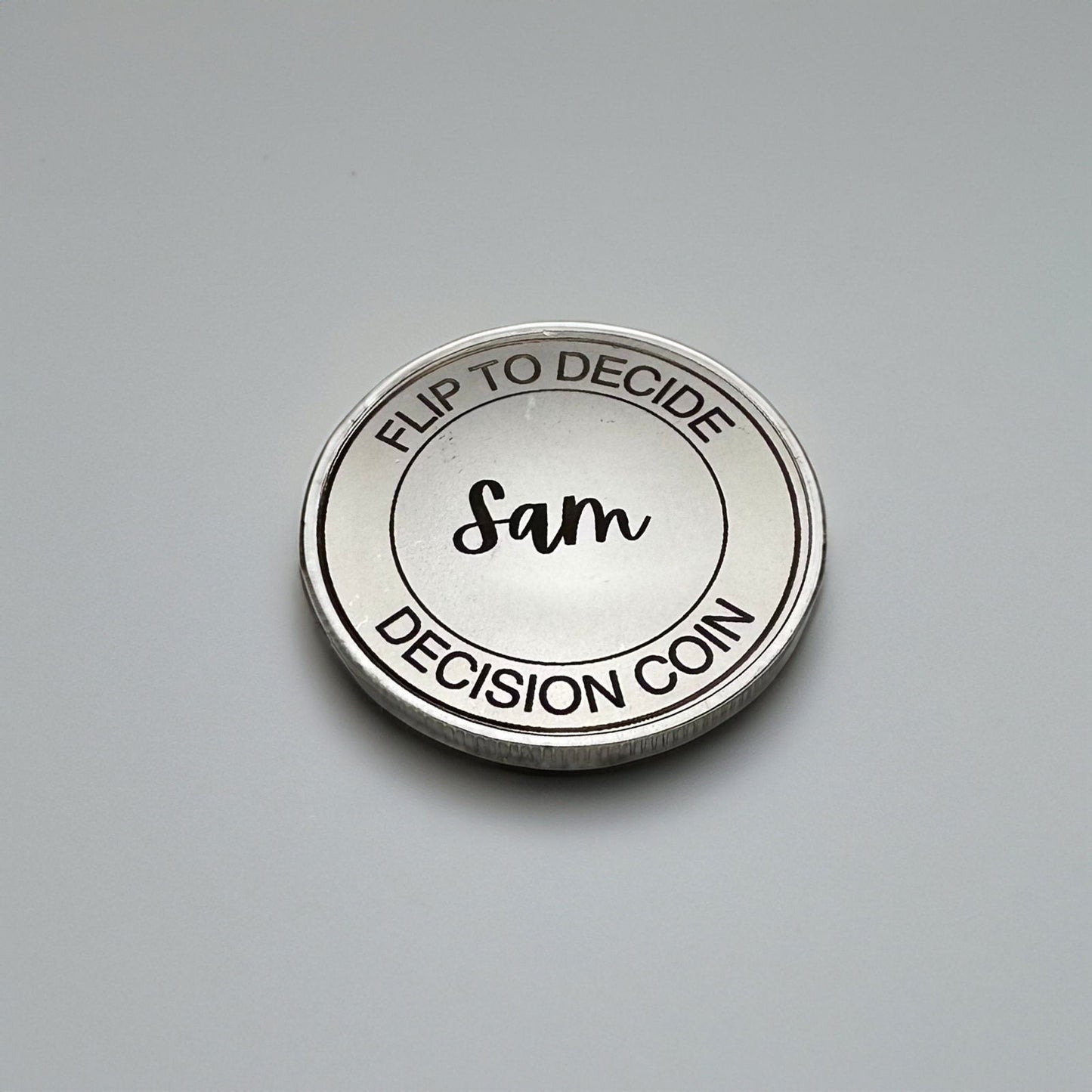 Unique couple gift - Decision Coin - Harkak Creative