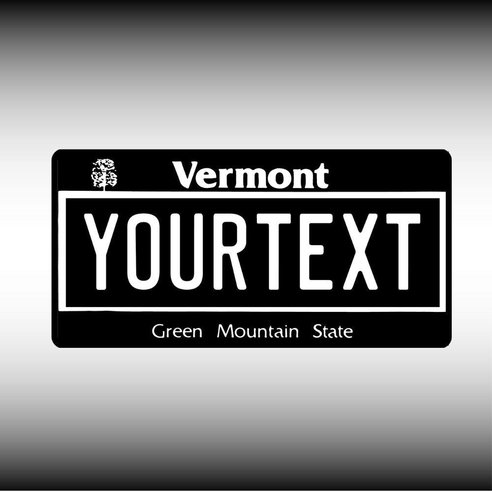 Vermont License Plate File - Harkak Creative