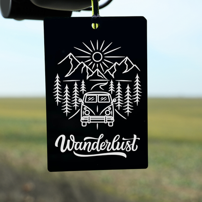 Wanderlust Car Hangings - Harkak Creative