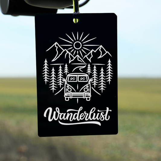 Wanderlust Car Hangings - Harkak Creative