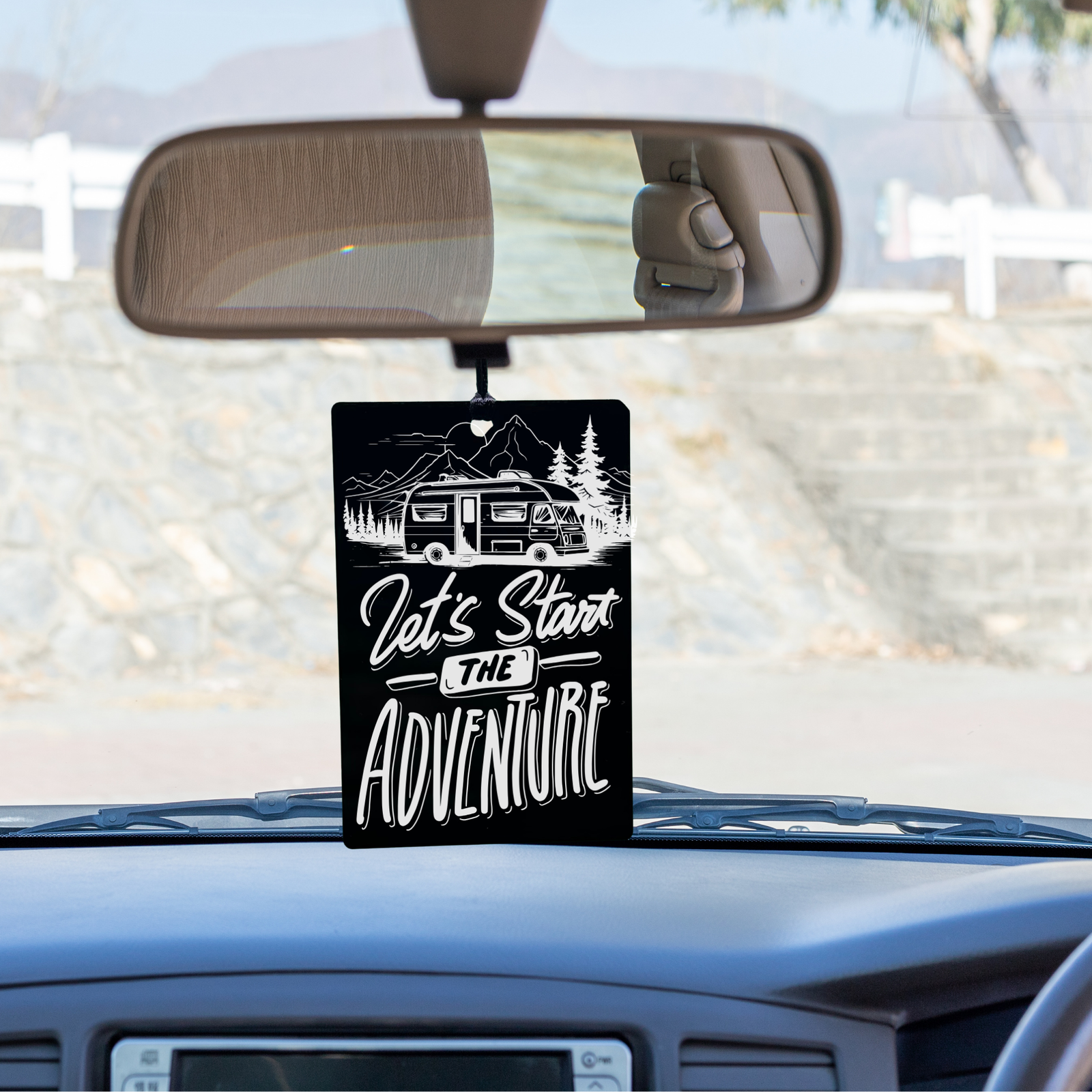 Wanderlust Car Hangings - Harkak Creative