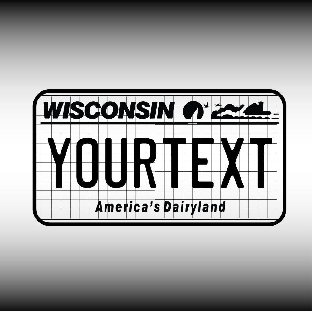 Wisconsin License Plate File - Harkak Creative