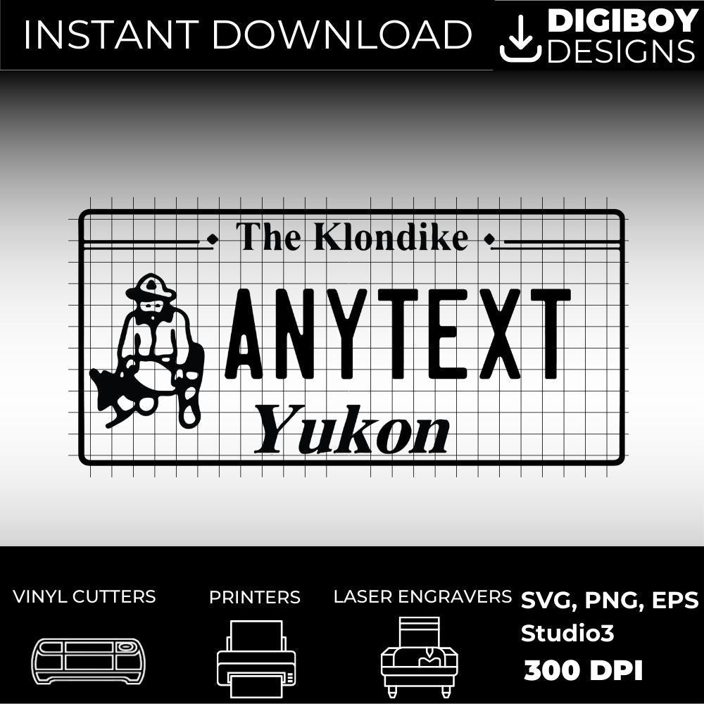 Yukon License Plate File - Harkak Creative