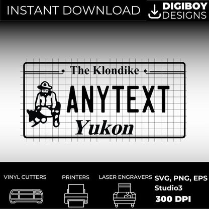 Yukon License Plate File - Harkak Creative