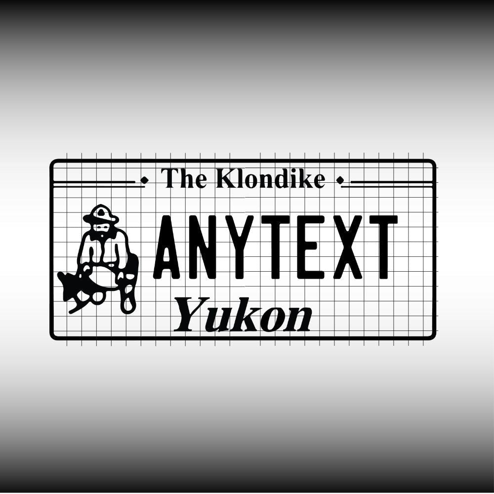 Yukon License Plate File - Harkak Creative