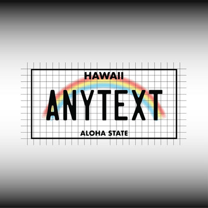 Hawaii USA License Plate File