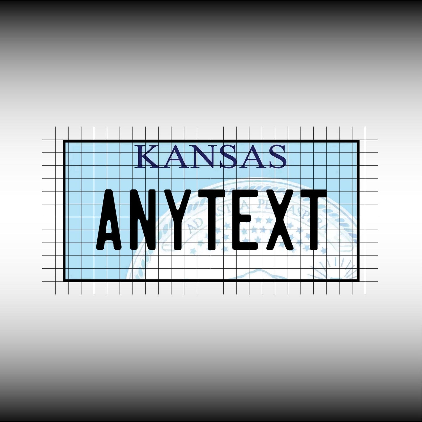 Kansas USA License Plate File