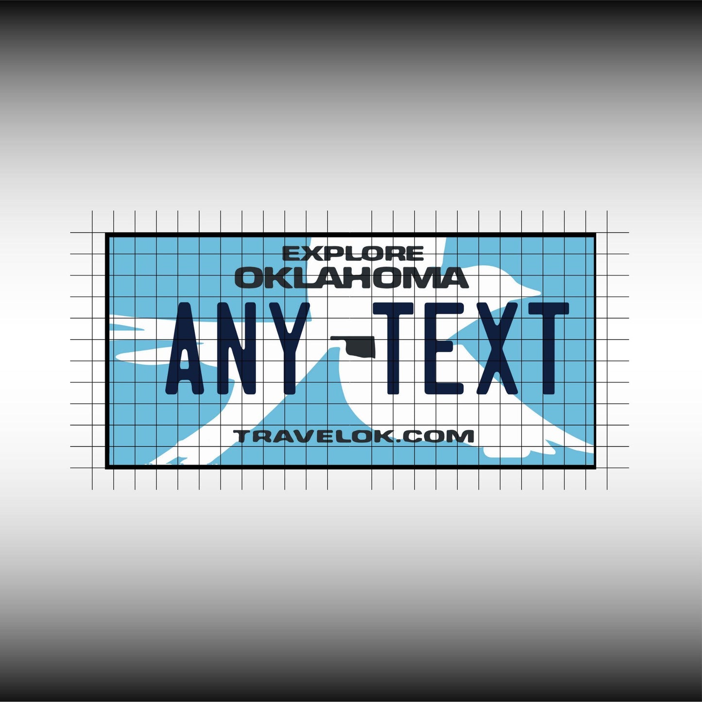 Oklahoma USA License Plate File