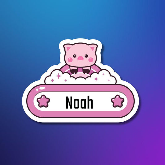 Kids Name Stickers for Toys