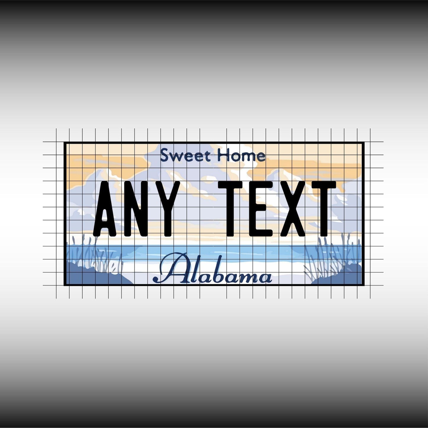 Alabama USA License Plate File