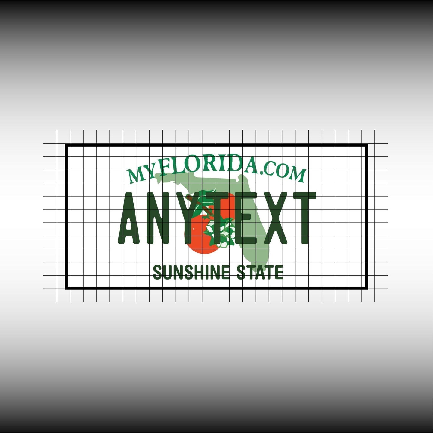 Florida USA License Plate File