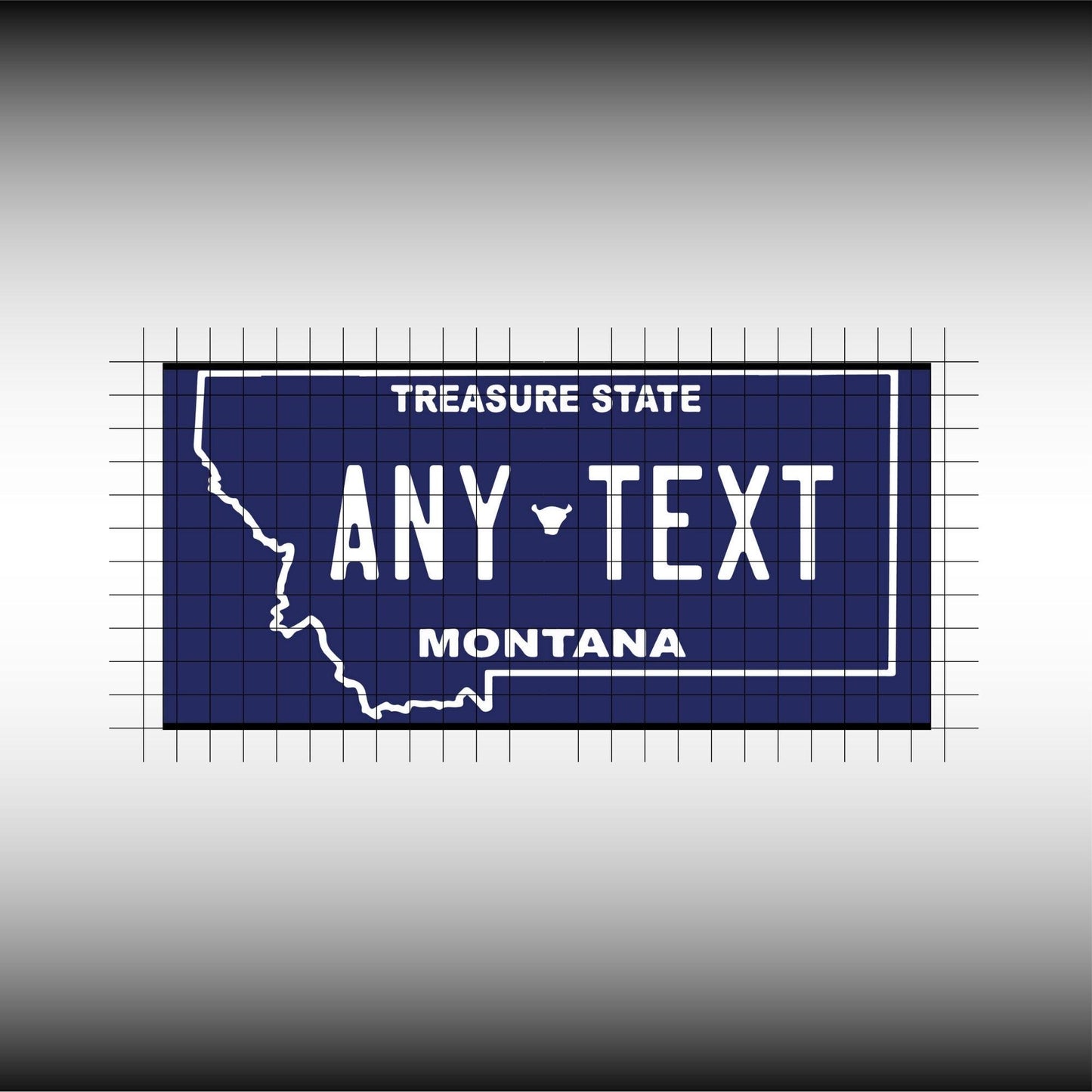 Montana USA License Plate File