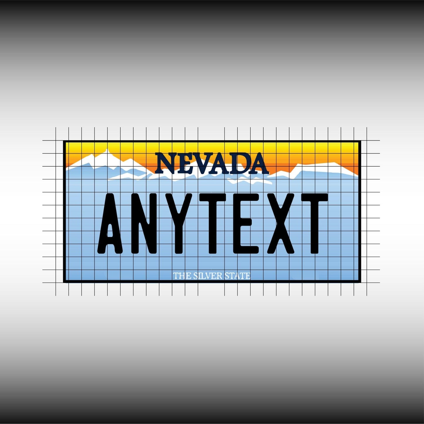 Nevada USA License Plate File