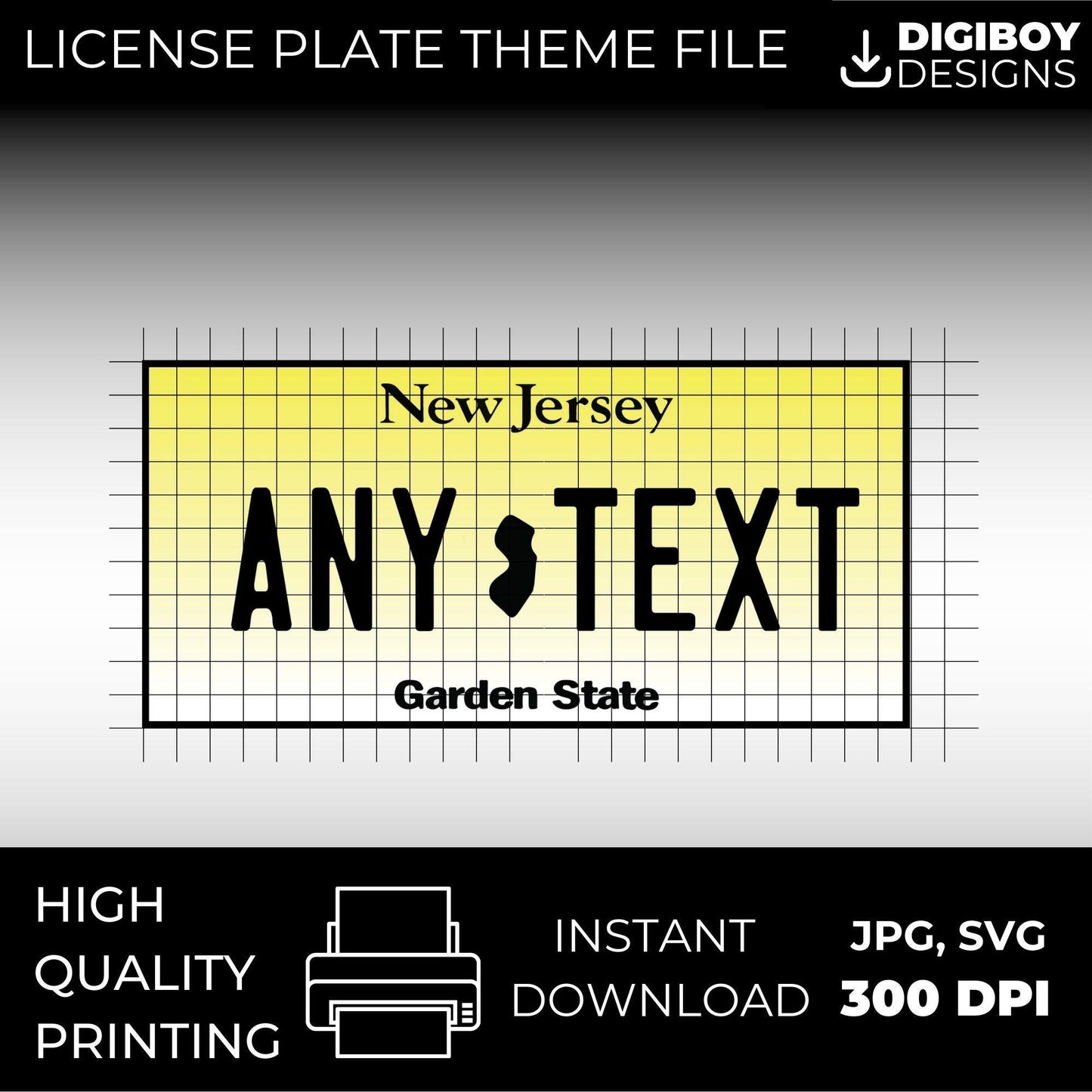 New USA License Plate File