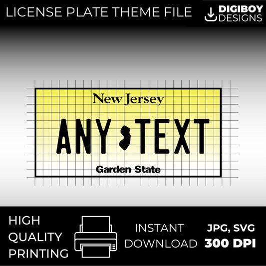 New USA License Plate File