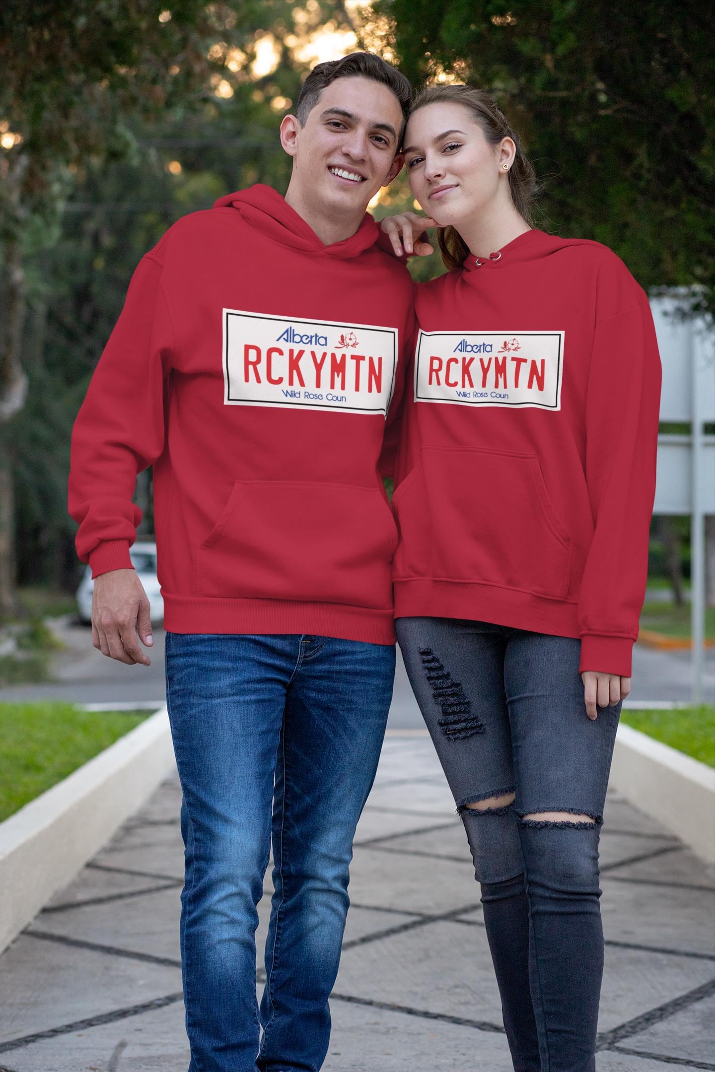 Personalized Ontario CANADA License Plate Hoodie